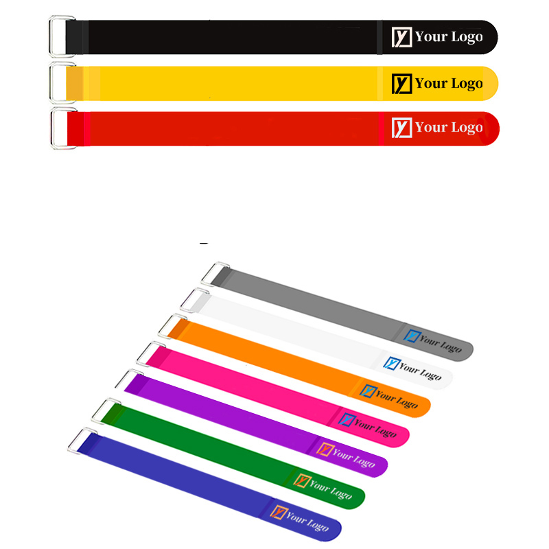 tilpassede borrelås kabelbindere ｜ borrelås stropper for kabler ｜reklameartiklerlogo.com