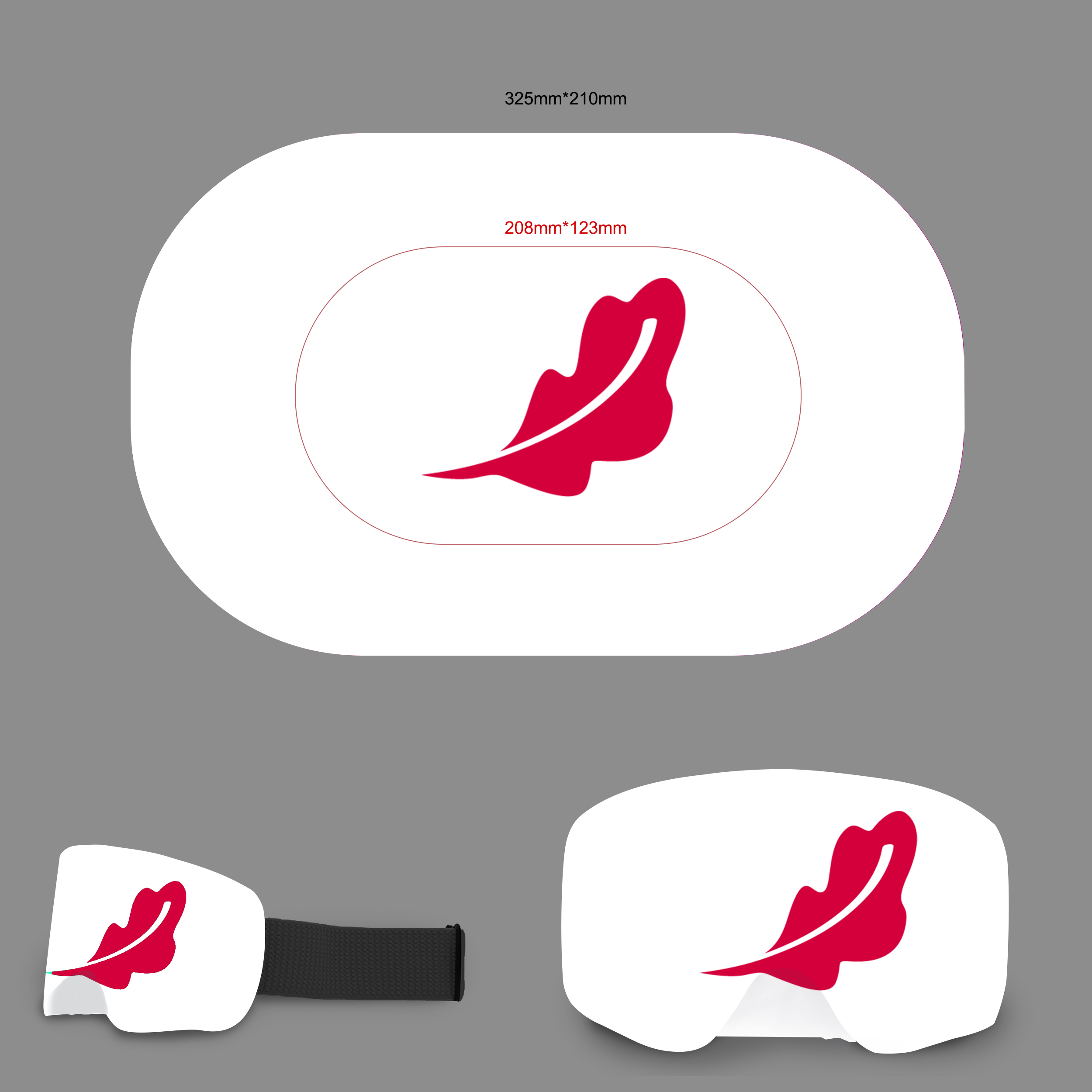 Copri maschera da sci personalizzata | Copri maschera da sci con logo