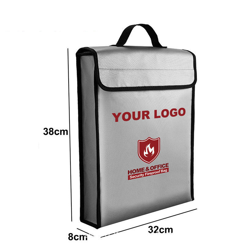 Feuerfeste Dokumentenmappe bedrucken lassen günstig - 1a Werbeartikel